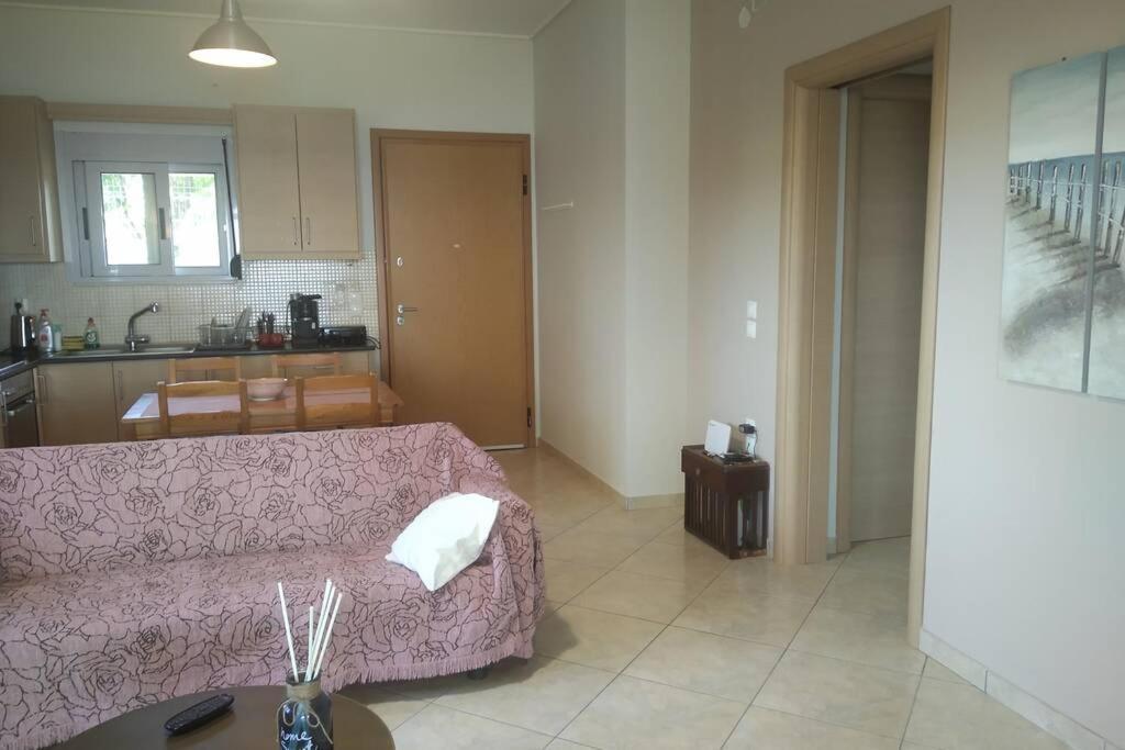 Kalypso Relaxing Shelter Apartment Arkitsa Bagian luar foto